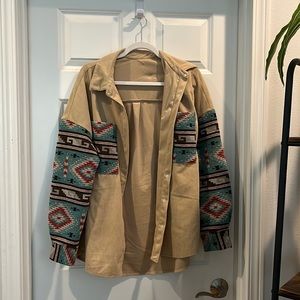 Corduroy Buckle jacket